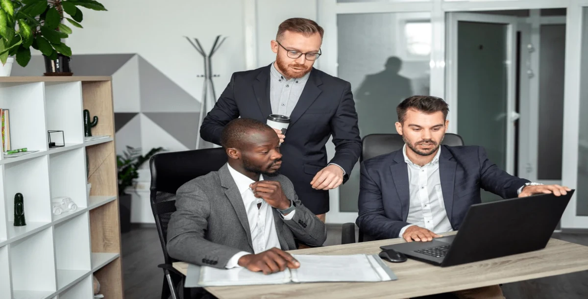 Diverse Business Team Meeting At Table